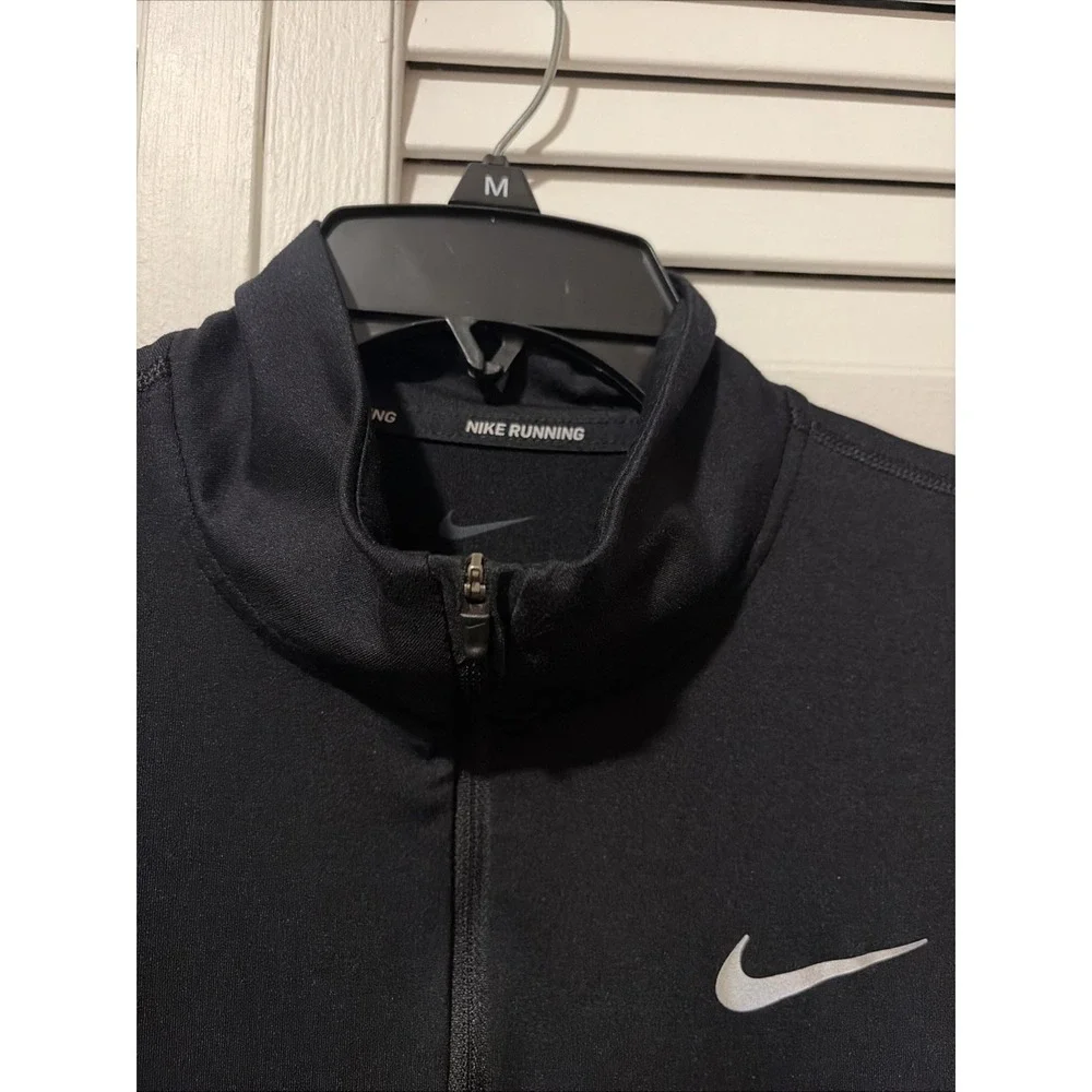 Nike Running Dri-Fit - Women's - 1/2 Zip - Black  -‎ Size XS